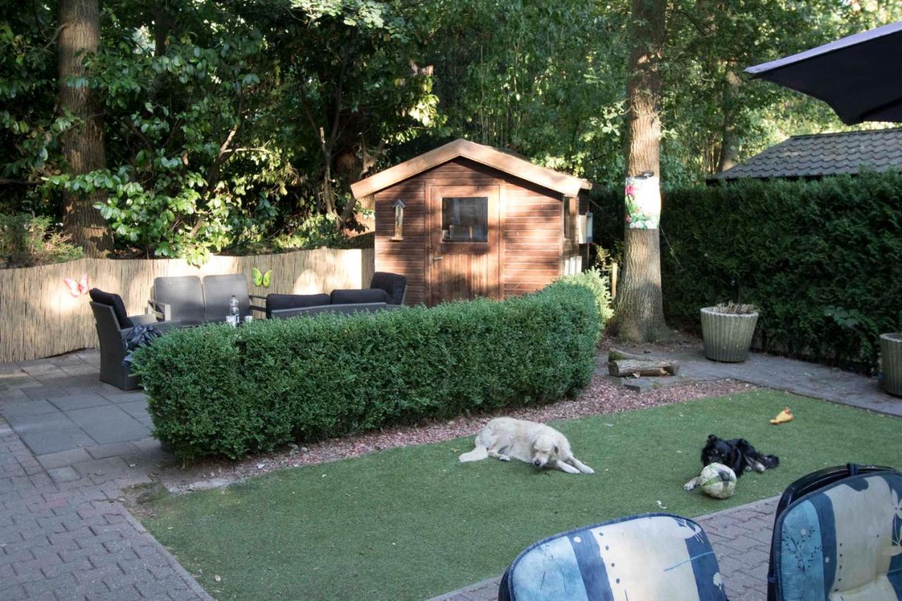 Chalet Vakantie Wageningen Veluwe Bagian luar foto