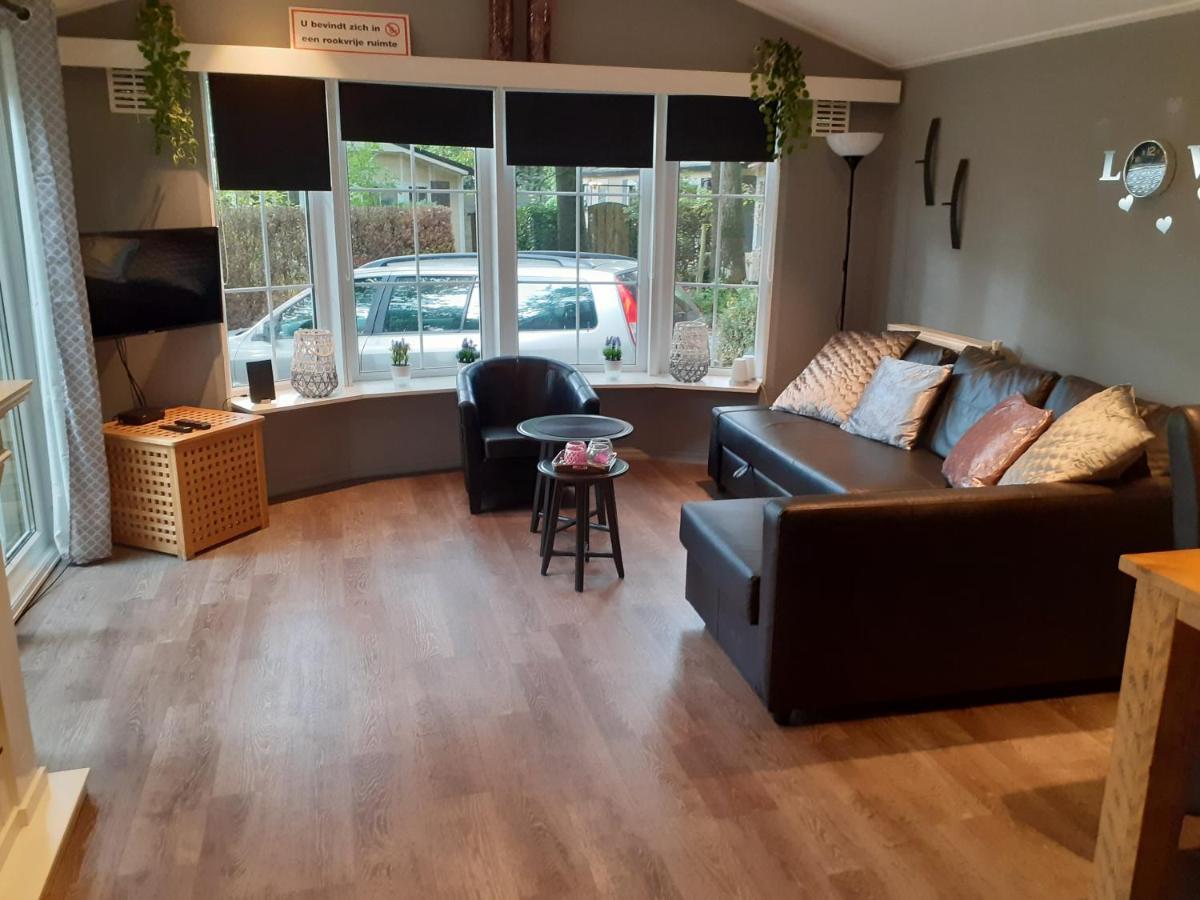 Chalet Vakantie Wageningen Veluwe Bagian luar foto